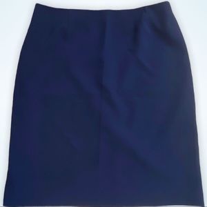 KASPER Blue Pencil Skirt, Knee-Length Size 16